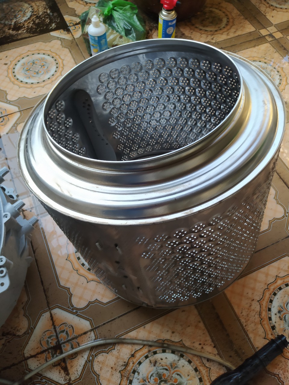 Vệ sinh máy giặt tại nhà ở Hải Phòng